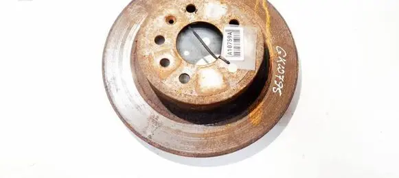 Saab 9-5 Rear brake disc neventiliuojamas
