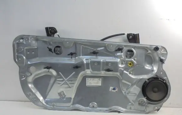 Volkswagen Polo Front door window regulator with motor 6Q3837401H