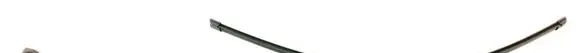 Front wiper blade arm