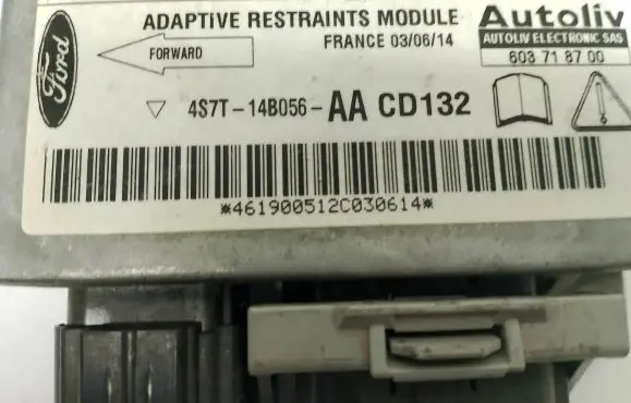 Ford Mondeo Mk III Airbag control unit/module 4S7T14B056AA