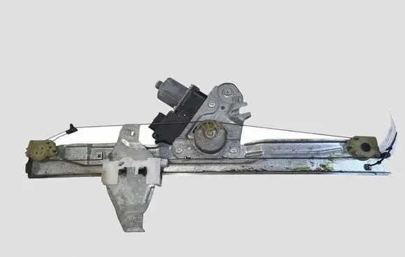 Peugeot 308 Front door window regulator with motor 9657247680 0130822368
