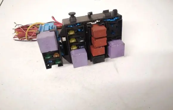 Renault Espace - Grand espace IV Fuse box set