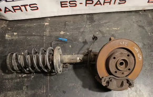 Citroen C2 Front wheel hub spindle knuckle 9672655480