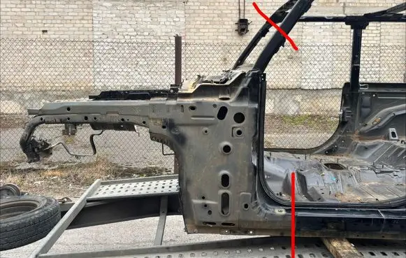 Jeep Wrangler Front quarter panel