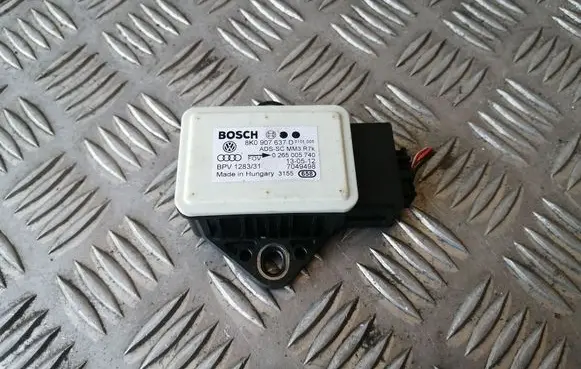 Audi A4 S4 B8 8K ESP acceleration yaw rate sensor 8K0907637D 0265005740
