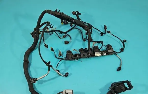 Engine installation wiring loom
