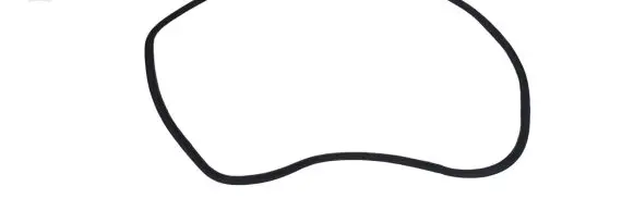 KIA Ceed Front door rubber seal