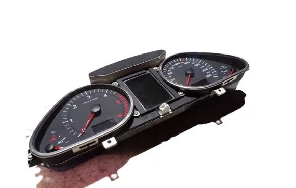 Audi A6 S6 C6 4F Speedometer (instrument cluster) 4F0920931B 4F0910930A