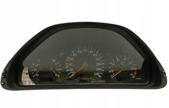 Mercedes-Benz CLK A208 C208 Speedometer (instrument cluster) 2085401911