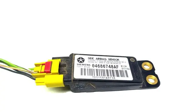 Airbag deployment crash/impact sensor