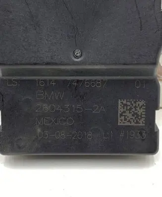 BMW 1 F20 F21 Fuel injection pump control unit/module 7476687 03082018 26043152A