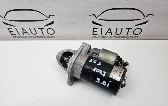 BMW 6 E63 E64 Starter motor 0986021500 0986XL6132
