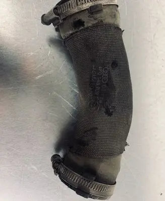 Audi A6 S6 C6 4F Intercooler hose/pipe 4F0145709E