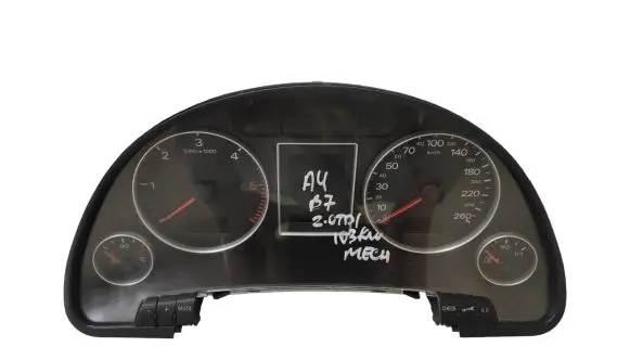 Audi A4 S4 B7 8E 8H Speedometer (instrument cluster) 0263626065