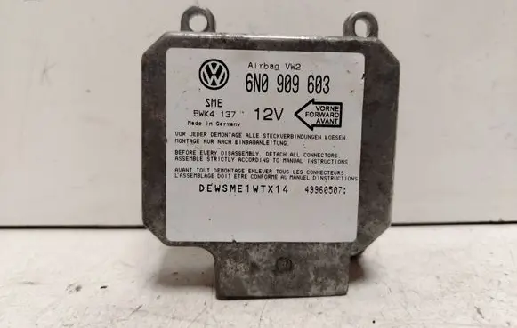 Volkswagen Sharan Airbag control unit/module 6N0909603 49960507 5WK4137