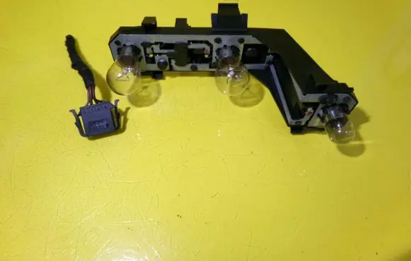 Seat Alhambra (Mk1) Tail light bulb cover holder 7M3945258