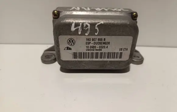 Volkswagen Touran I ESP acceleration yaw rate sensor 1K0907655B U9D4G15065 10098503204