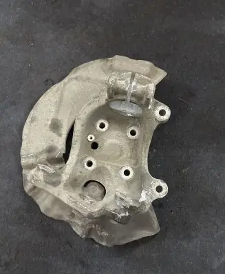 BMW 5 E60 E61 Front wheel hub spindle knuckle