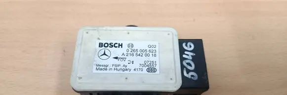 Mercedes-Benz E W211 ESP acceleration yaw rate sensor 0265005623 A2165420018