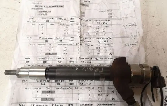 Ford Transit Fuel injector 6C1Q9K546AC