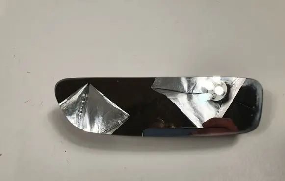 Opel Combo D Wing mirror glass 