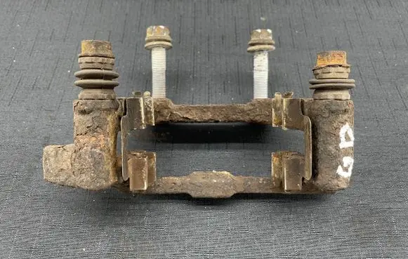 Audi A6 S6 C6 4F Brake caliper pad carrier rear 4F0615426D