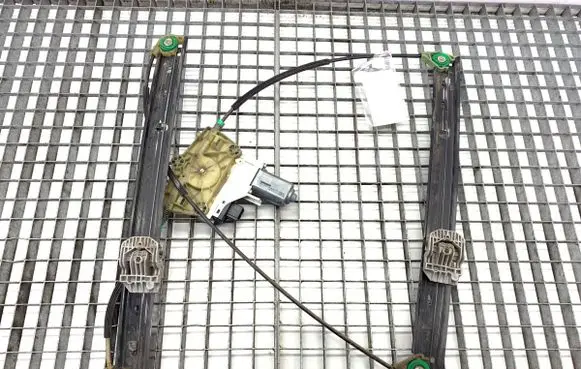 Front door window regulator with motor