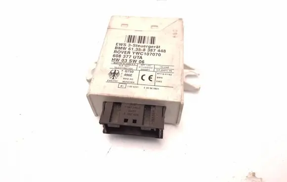 BMW 5 E39 Immobilizer control unit/module 61358387448 YWC107070 608377UTA