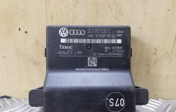Volkswagen PASSAT B6 Gateway control module 3C0907530C