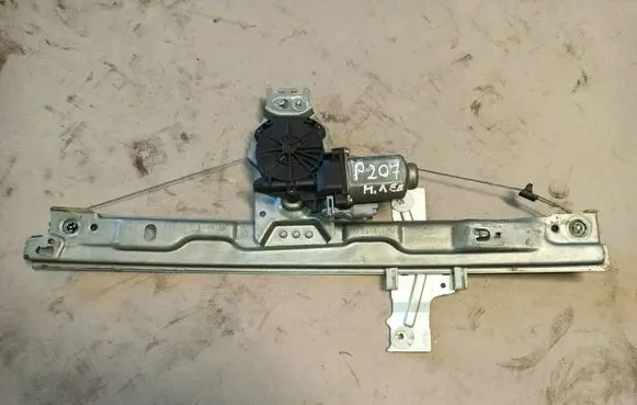 Peugeot 207 Front door window regulator with motor 