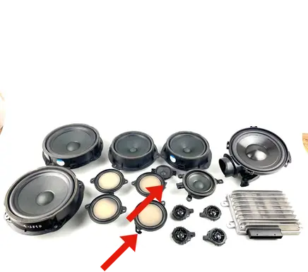 Audi A3 8Y Audio system kit 8Y0035465 83A035399A 8Y0035709