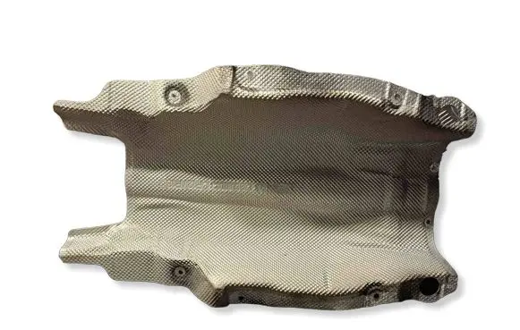 BMW 6 F12 F13 Exhaust heat shield 7202859 51487202859