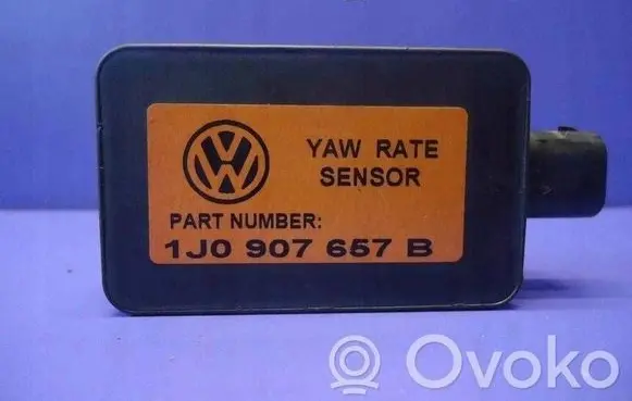 Volkswagen New Beetle ESP acceleration yaw rate sensor 1J0907657B