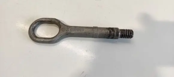 Towing hook eye