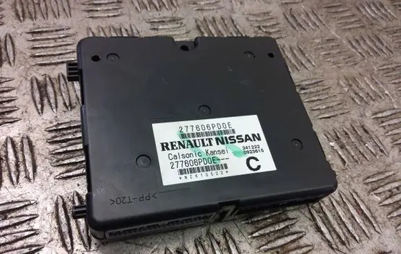 Nissan Juke II F16 Trunk lid opening control unit 277606pd0e