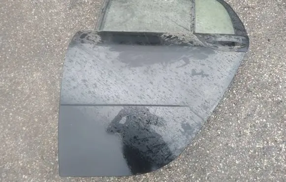 Smart ForFour I Rear door juodos