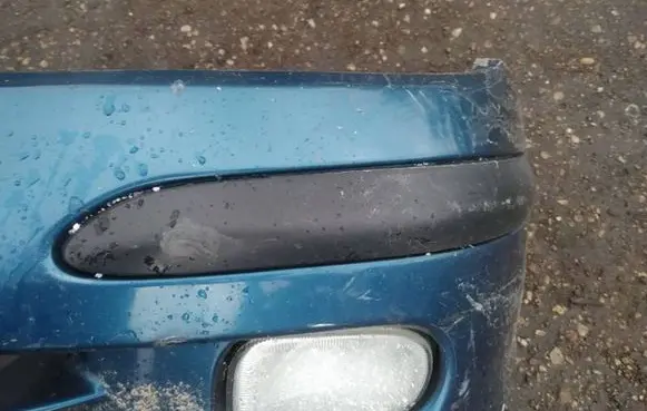 Nissan Almera N16 Front bumper splitter molding 