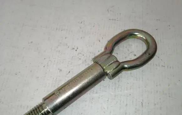 Towing hook eye