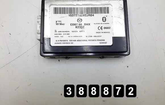 Mazda 5 Bluetooth control unit module cd8766dhx