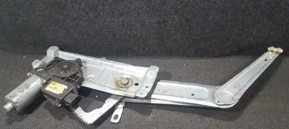 Sliding door window regulator with motor