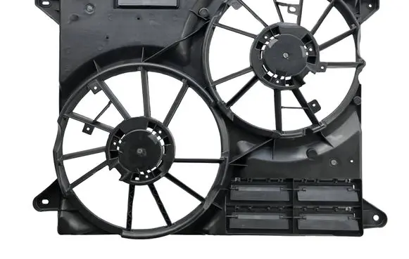 Lincoln MKX II Radiator cooling fan shroud F2GZ8C607E F2G38C607CF