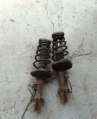 Hyundai Tucson JM Rear shock absorber with coil spring 