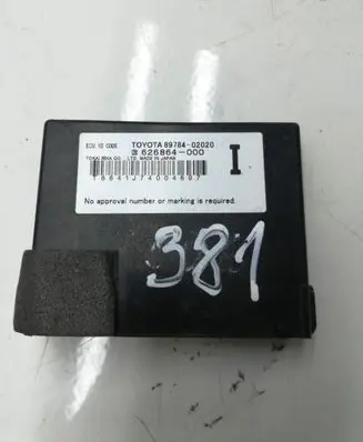 Toyota Auris 150 Keyless (KESSY) go control unit/module 8978402020 626864