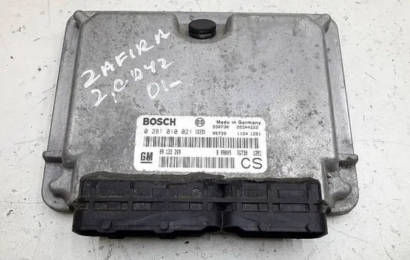 Opel Zafira A Engine control unit/module 0281010021 28SA4222 09133269
