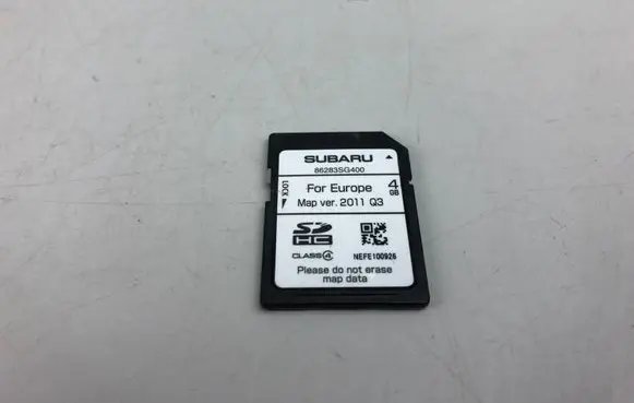 Subaru Forester SJ Navigation maps CD/DVD 86283SG400