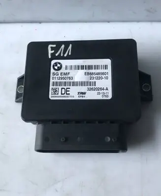 BMW 5 F10 F11 Hand brake control module 23122010 6854856 0112950763
