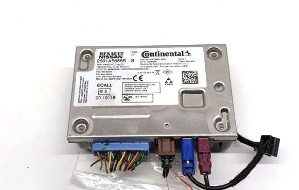 Renault Captur II Bluetooth control unit module 2591A5686R