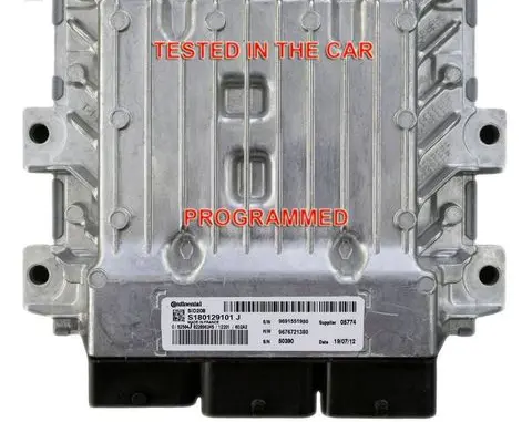 Peugeot Boxer Engine control unit/module 9691551980
