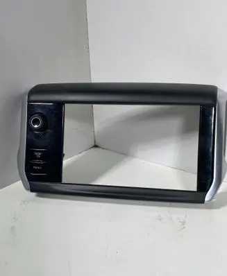 Peugeot 208 I Radio/GPS head unit trim 9673861377