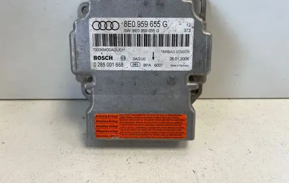Audi A4 S4 B7 8E 8H Airbag control unit/module 8E0959655G 0285001668 36M00AG0